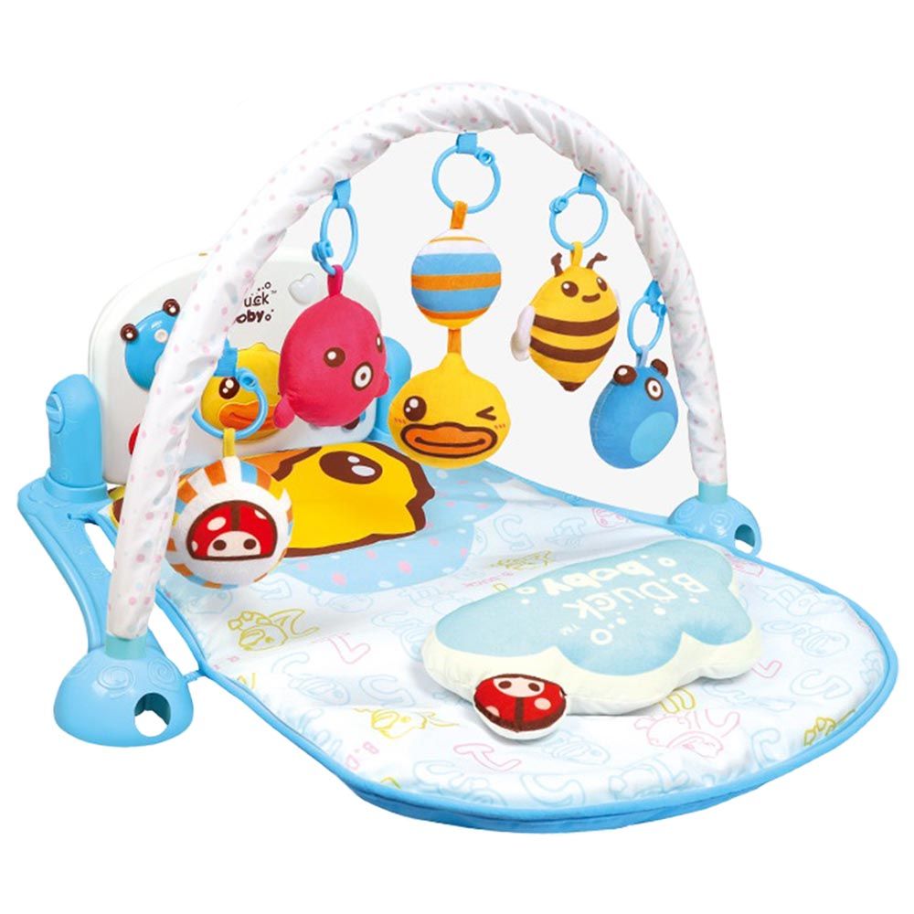 Little Angel - Baby Play Mat Comfy Play Gym - Blue