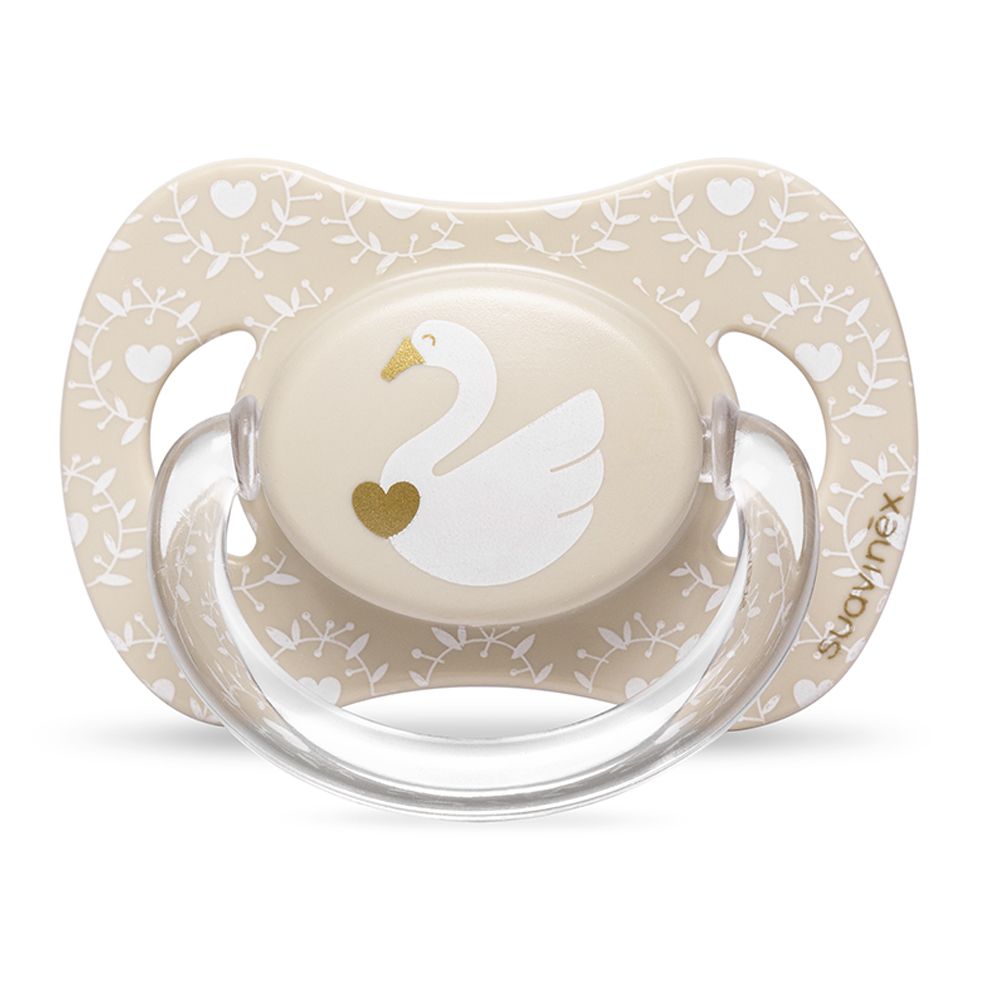 Suavinex - Basic Soother Ana 0-6m - Swan