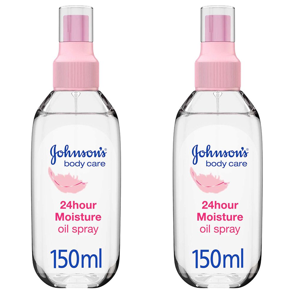 Johnson & Johnson - Soft Oil Spray 150Ml - Pack of 2