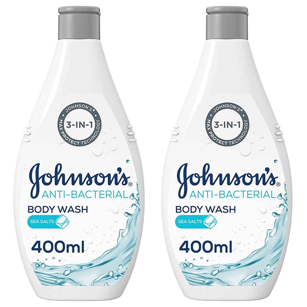 Johnson & Johnson - Bodywash Sea salt 400Ml - Pack of 2