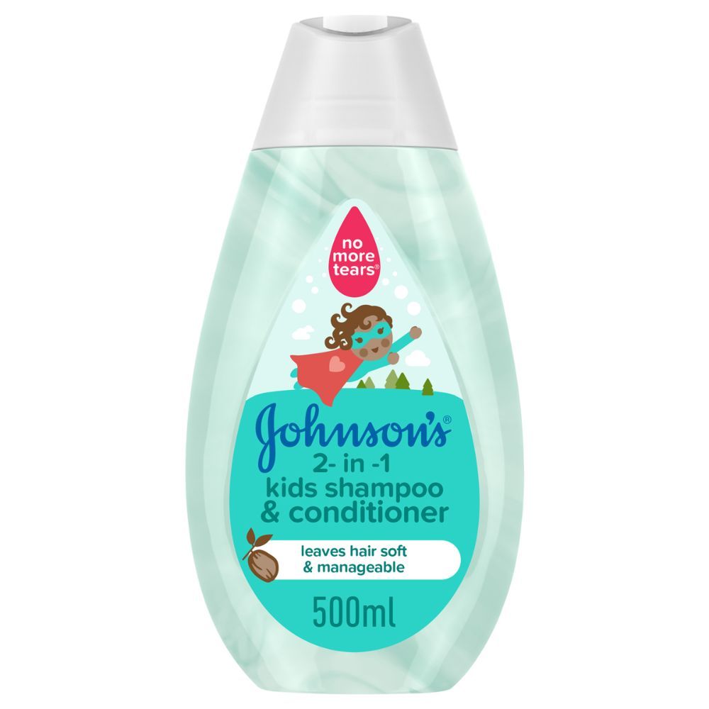 Johnson & Johnson - 2-in-1 Kids Shampoo & Conditioner 500ml