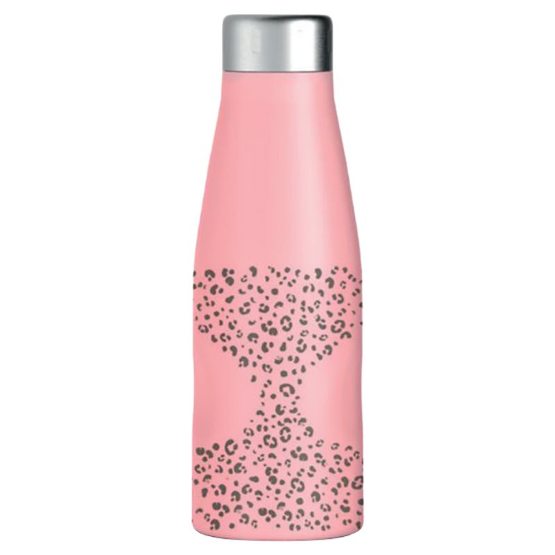 Suavinex - Stainless Steel Bottle Jungle - 500 ml - Pink