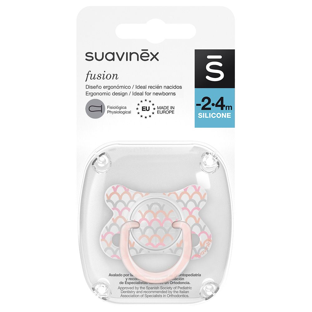 Suavinex - Memory Scale Fusion Soother - 2-4M - Pink