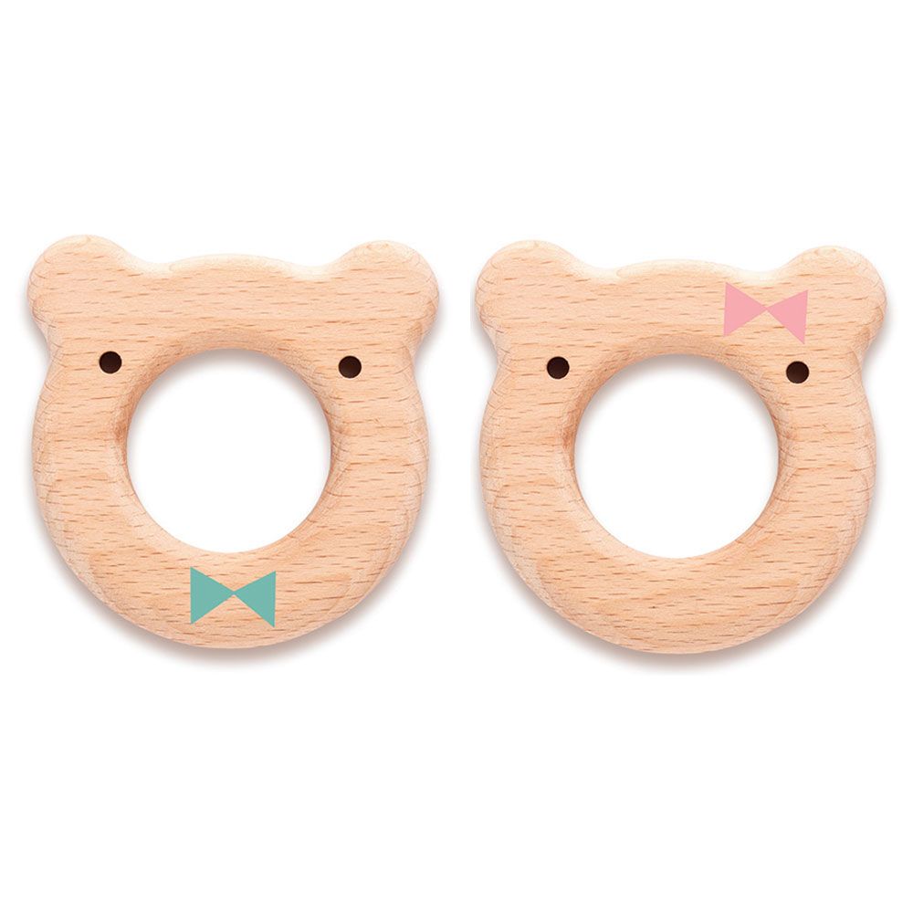 Suavinex - Wood Teether +4m