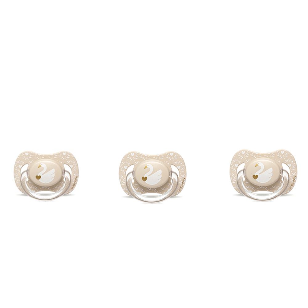 Suavinex - Pack of 3 Basic Soother Ana 0-6M