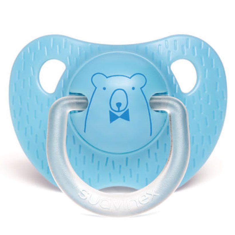 Suavinex - Evolution Soother Anat S 0-6m Blue Bear L1