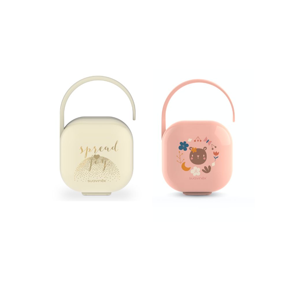 Suavinex Duo Soother Holder Set