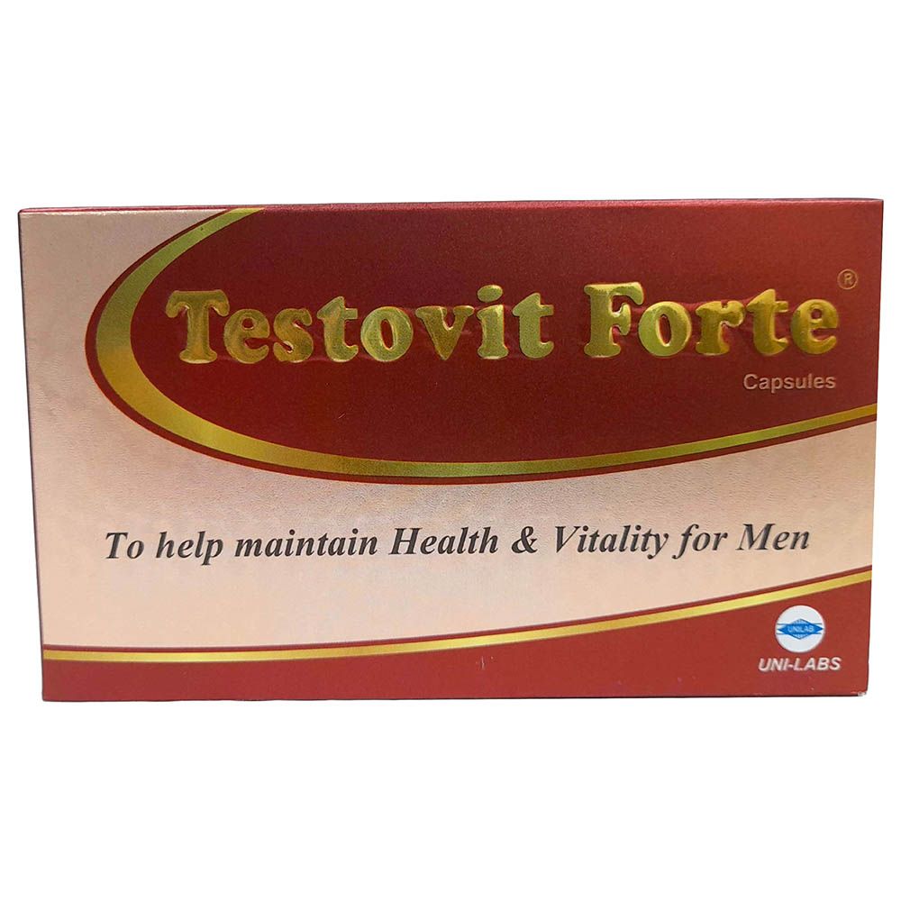 Unilab - Testovit Forte Capsules - 30's