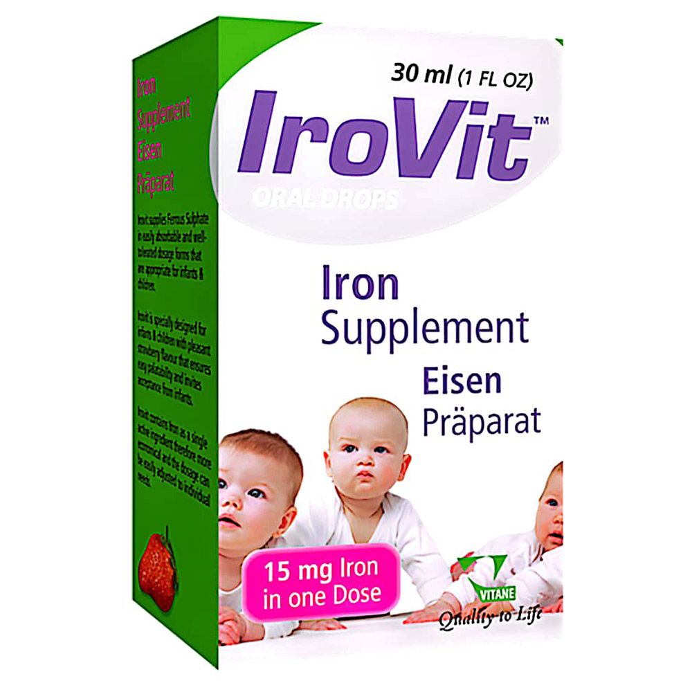 Vitane - Irovit Drops - 30 ml