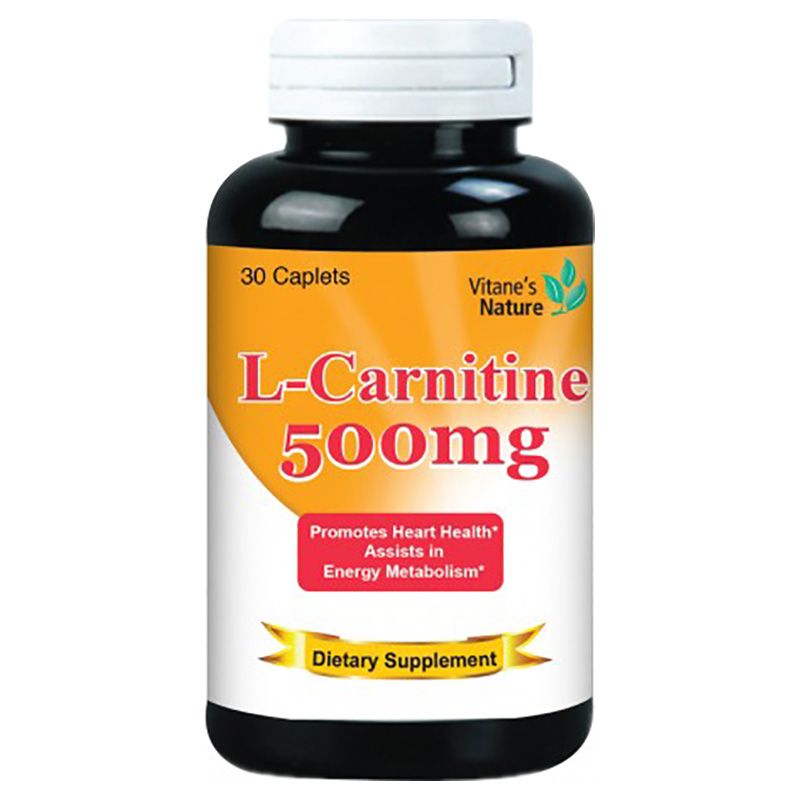 Vitane - L-Carnitine 500mg Capsules - 30's