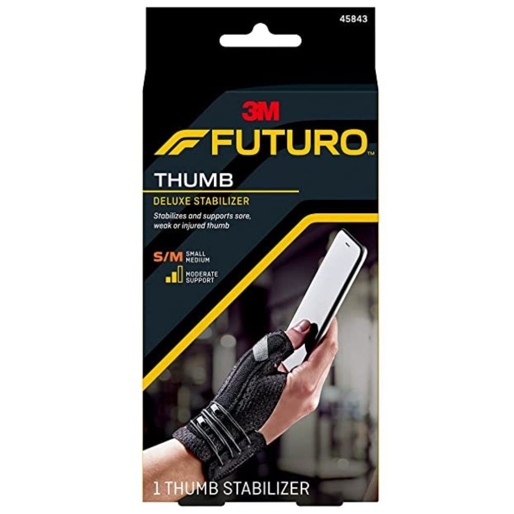 Futuro Deluxe Thumb Stabilizer Black S-M