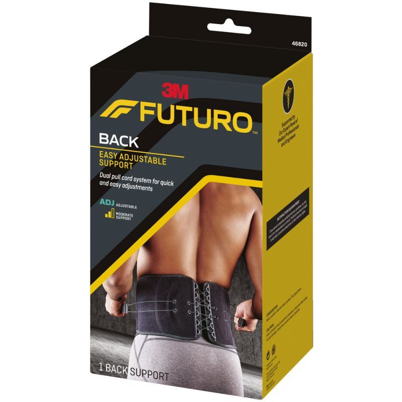 Futuro - Adjustable Back Support  - Black