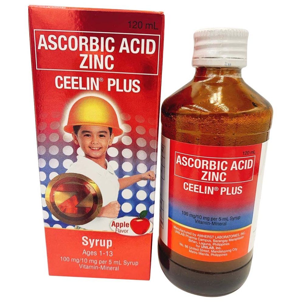 Ceelin - Plus Ascorbic Acid Syrup 120ml