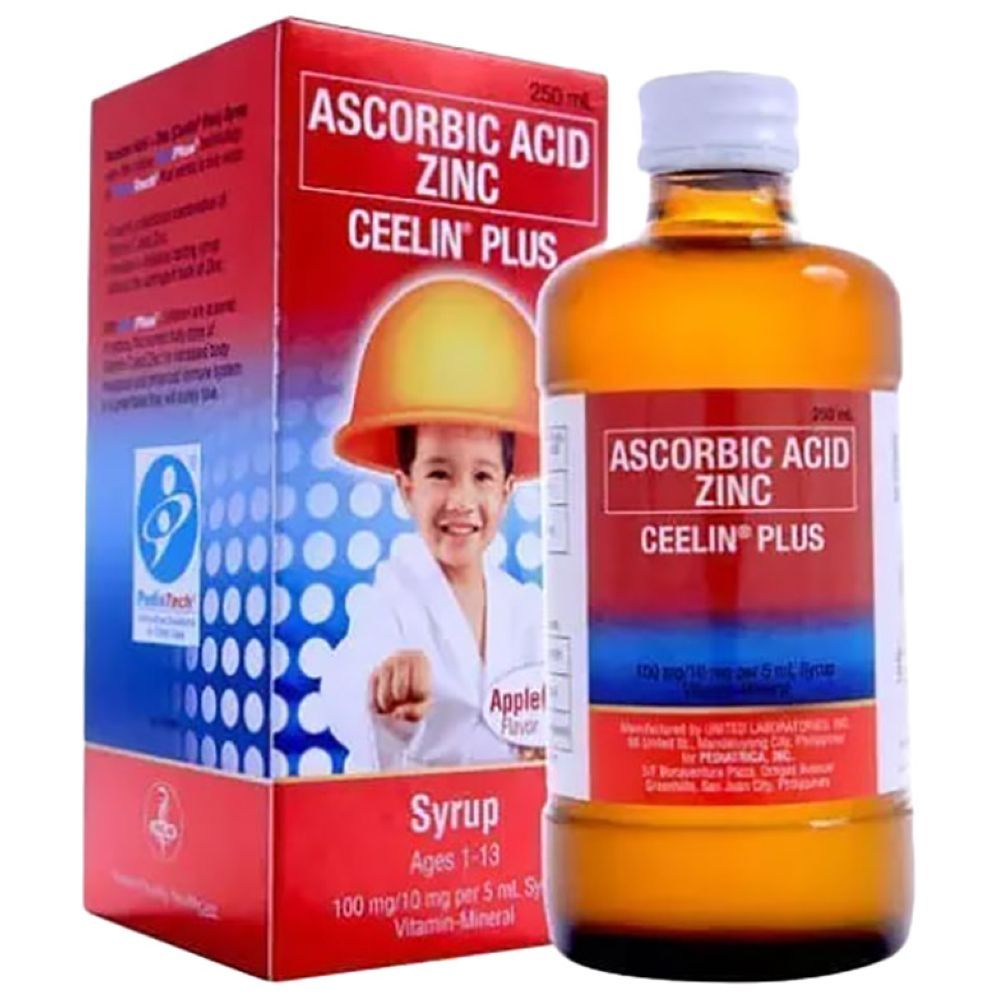 Ceelin - Plus Ascorbic Acid Syrup 250ml