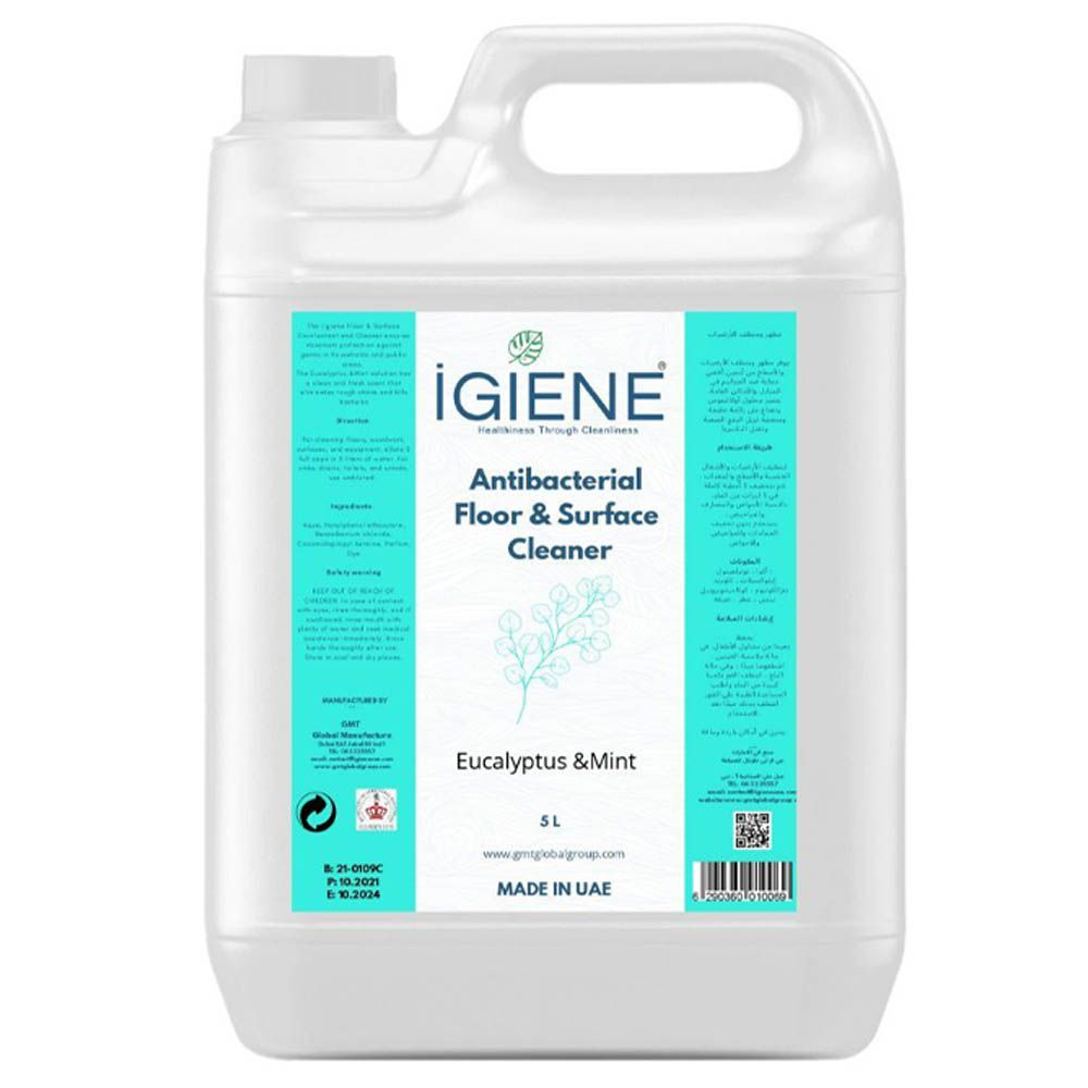 Igiene - Floor & Surface Cleaner - Eucalyptus & Mint - 5L