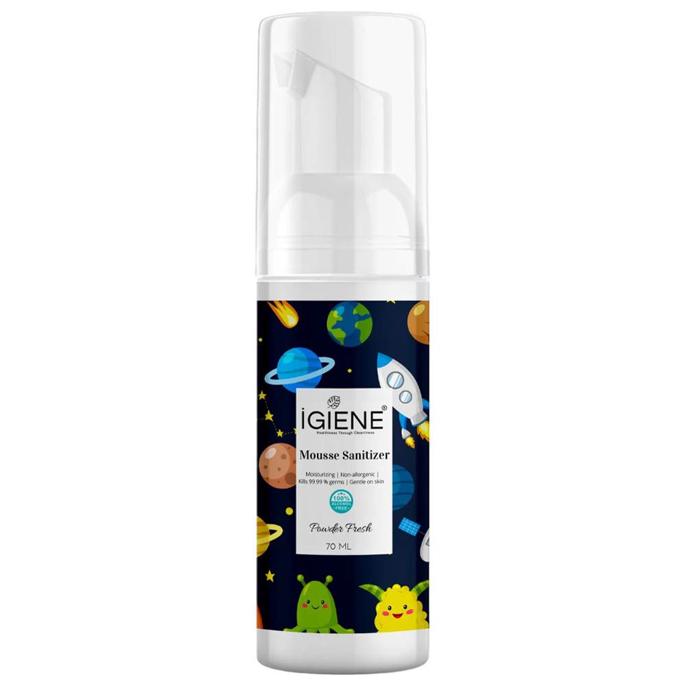 Igiene - Kids Mousse Sanitizer - 70ml - Powder Fresh