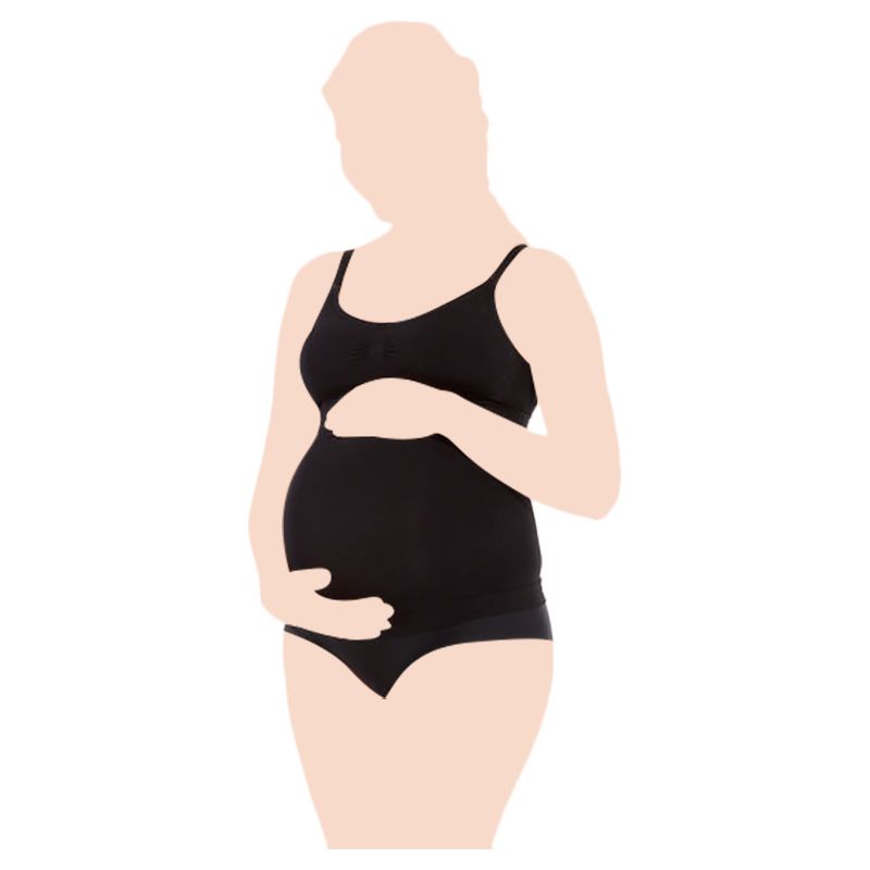 Magic Body Fashion - Mommy Supporting Belly Band - Black