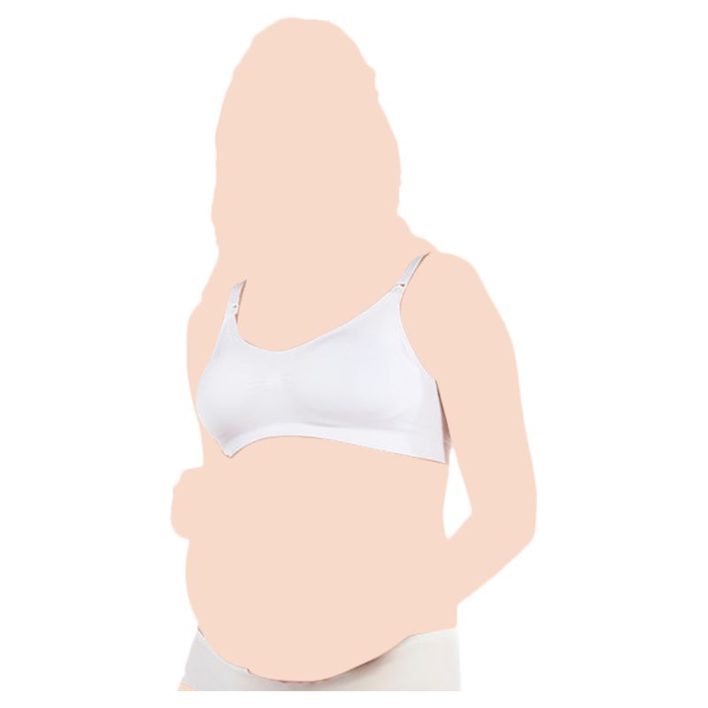 Magic Body Fashion - Mommy Comfort Nursing Bra - White