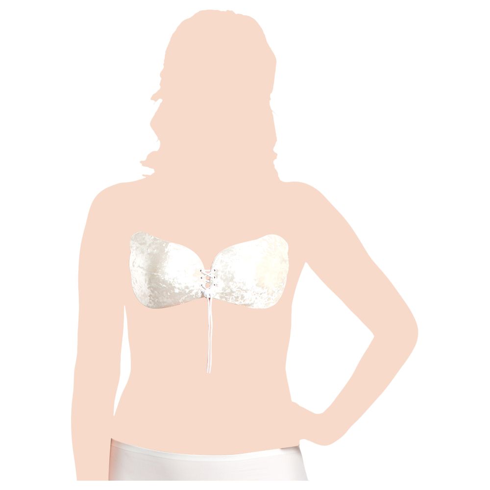 Magic Body Fashion - Va-Va-Voom Bra Velvet - Ivory