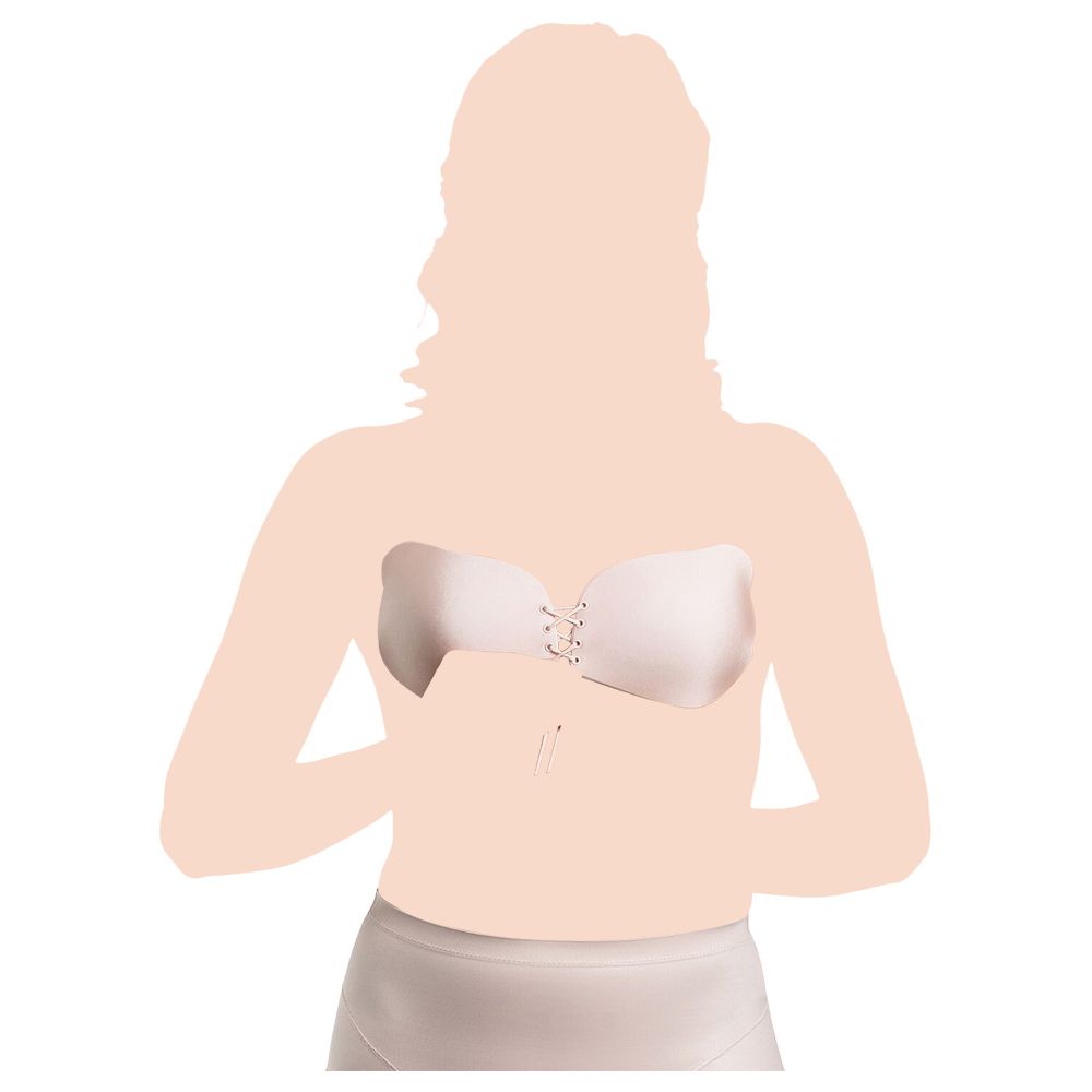 Magic Body Fashion - Va-Va-Voom Bra Velvet - Nude