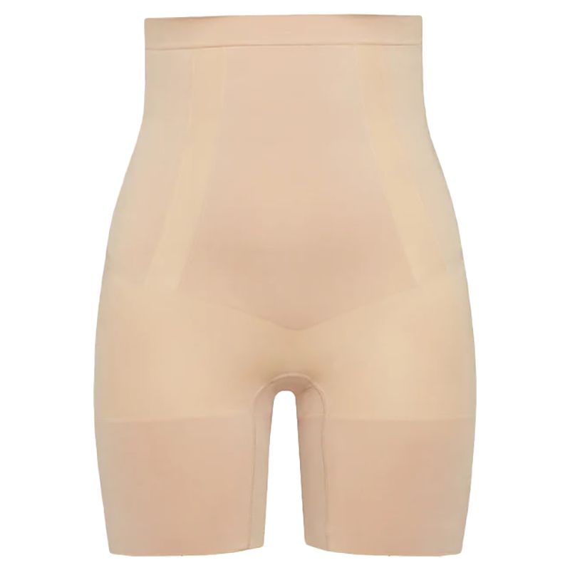 Spanx - Oncore High Waisted Mid Thigh Shorts - Nude