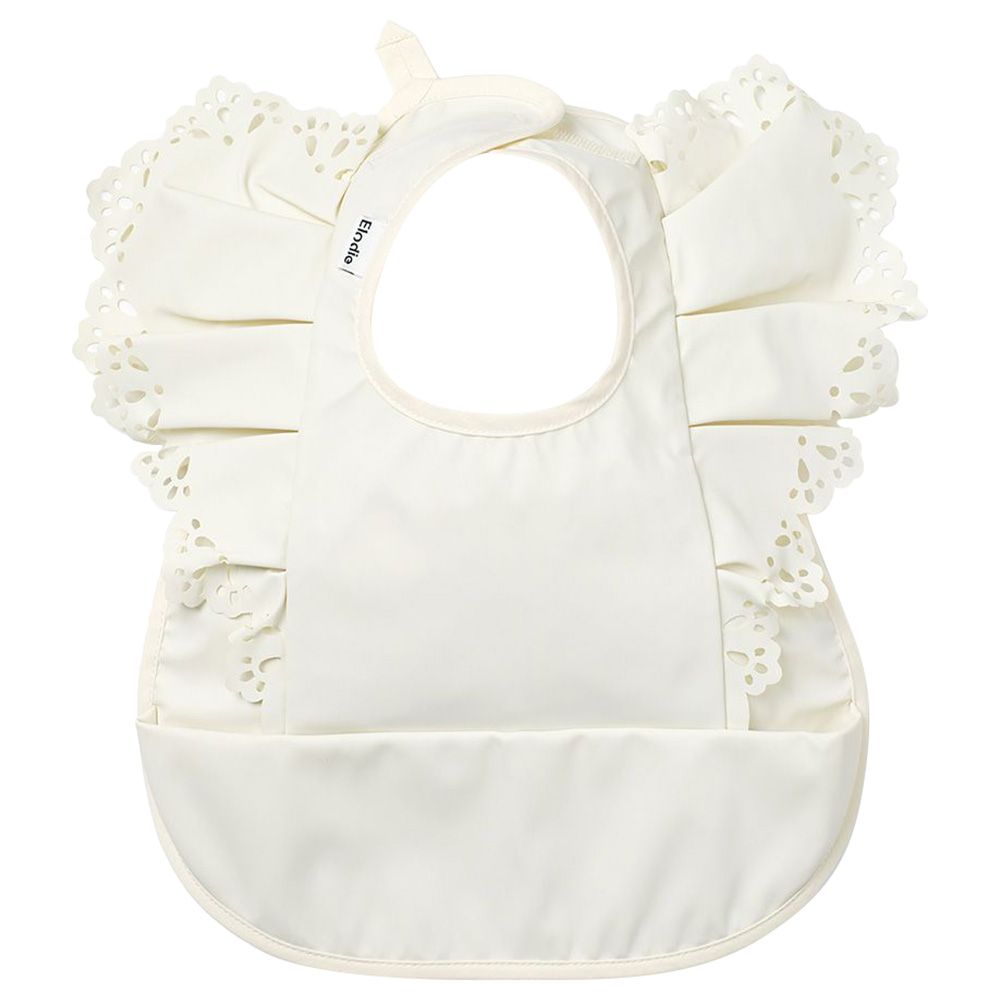 Elodie Details - Baby Bib - Vanilla White