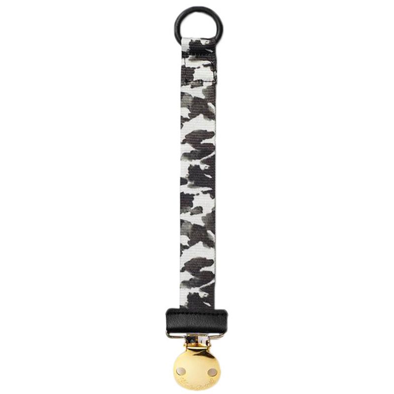 Elli Junior - Pacifier Clip - Wild Paris - Black/White