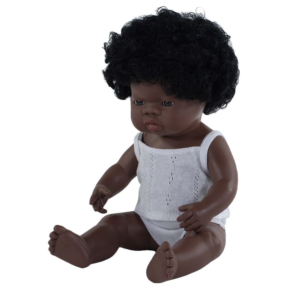 Miniland Educational - Baby Doll African Girl 38 cm