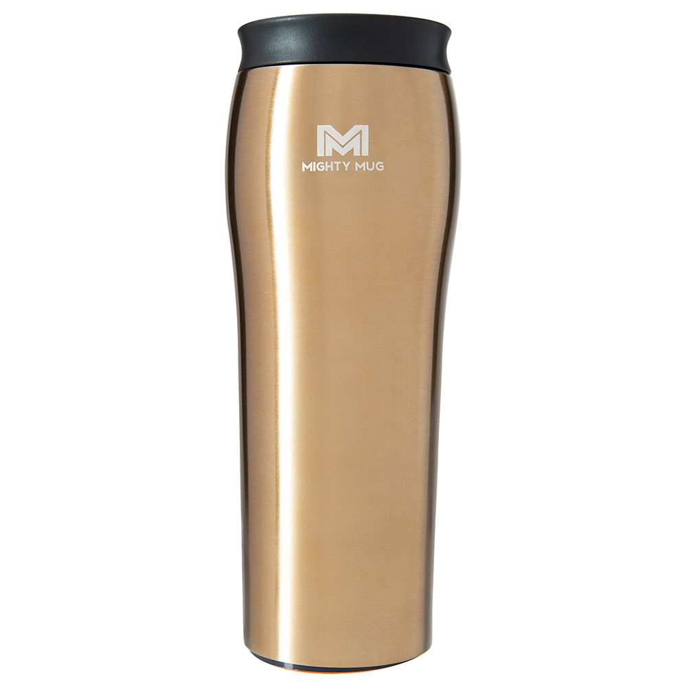 Mighty Mug - Go Alloy SS Travel Mug - 16 oz - Gold