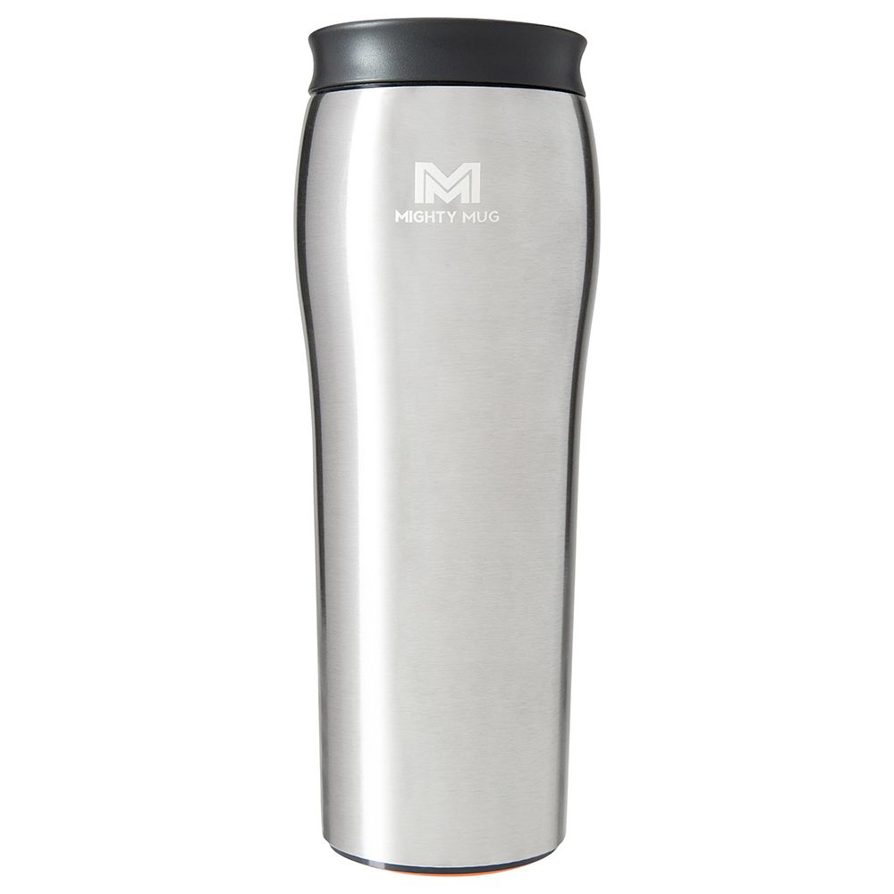 Mighty Mug - Go Alloy SS Travel Mug - 16 oz - Silver