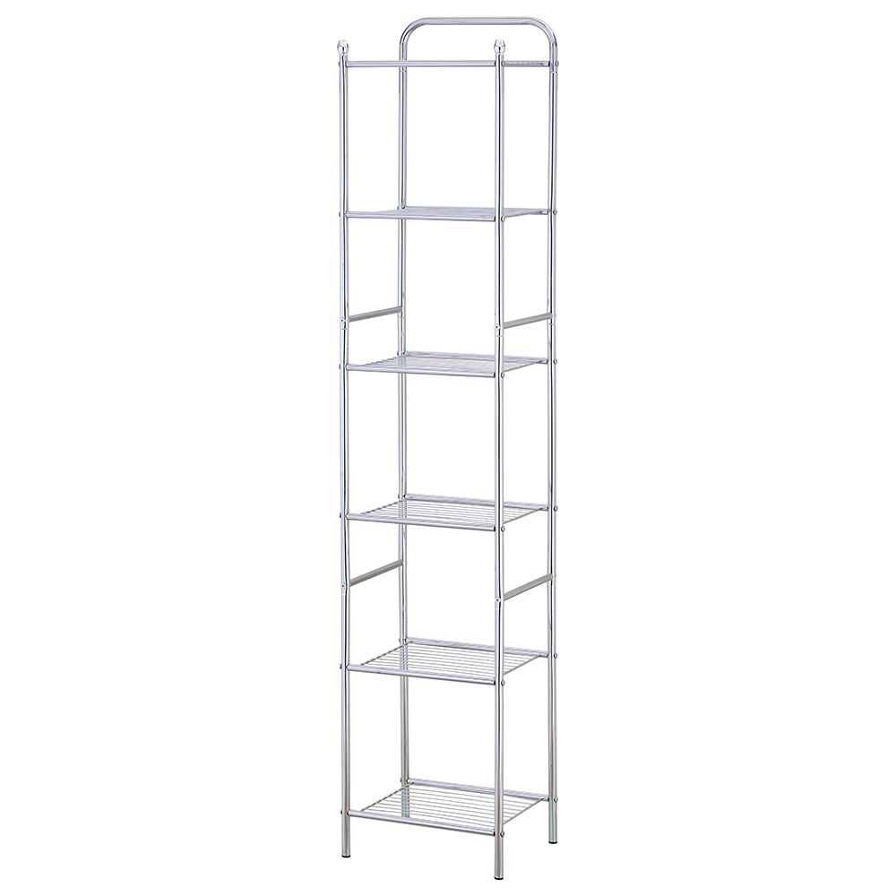 Zenments - 6 Tier Wire Shelf - Chrome