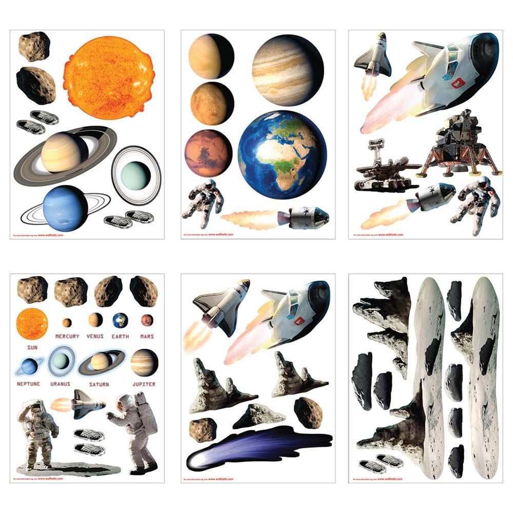 Walltastic - Space Adventure Room Decor Kit