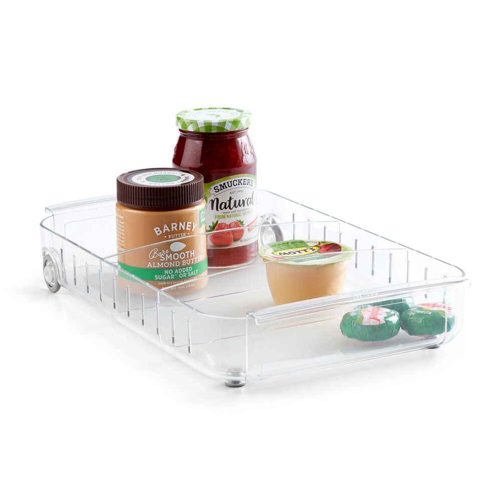 YouCopia - RollOut Refrigerator Clear Cart 9'' Wide