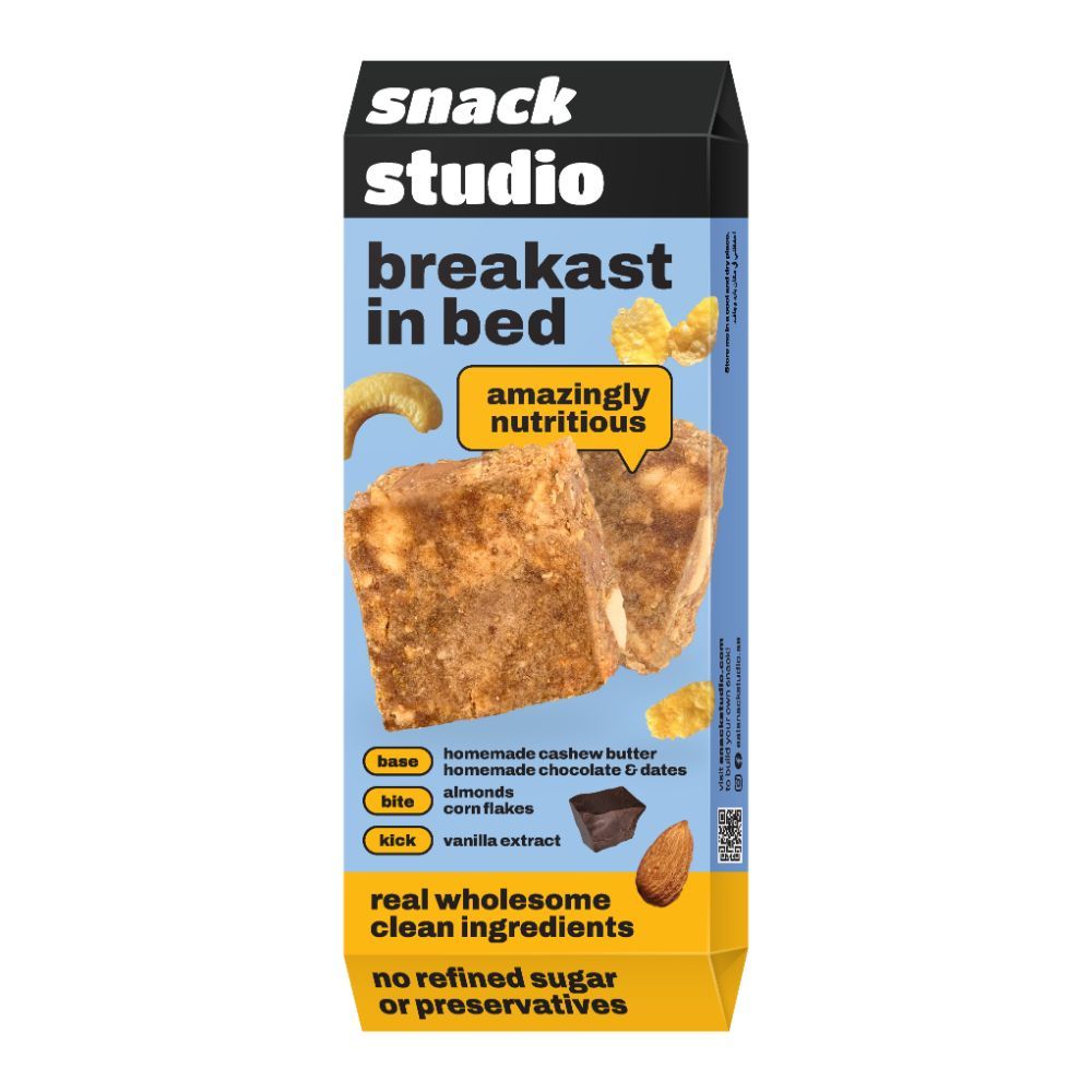 Snack Studio - Breakfast In Bed Mlb Protein Bar - 40G