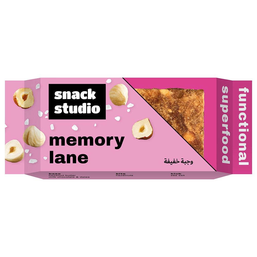 Snack Studio - Memory Lane Mlb Protein Booster - 40G - Pack of 4