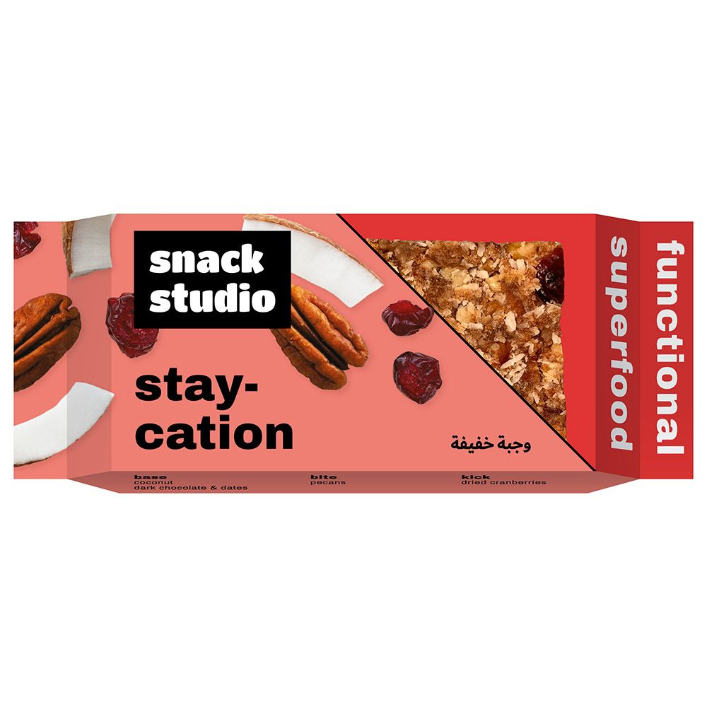 Snack Studio - Staycation Dab Protein Booster - 40G - Pack of 4