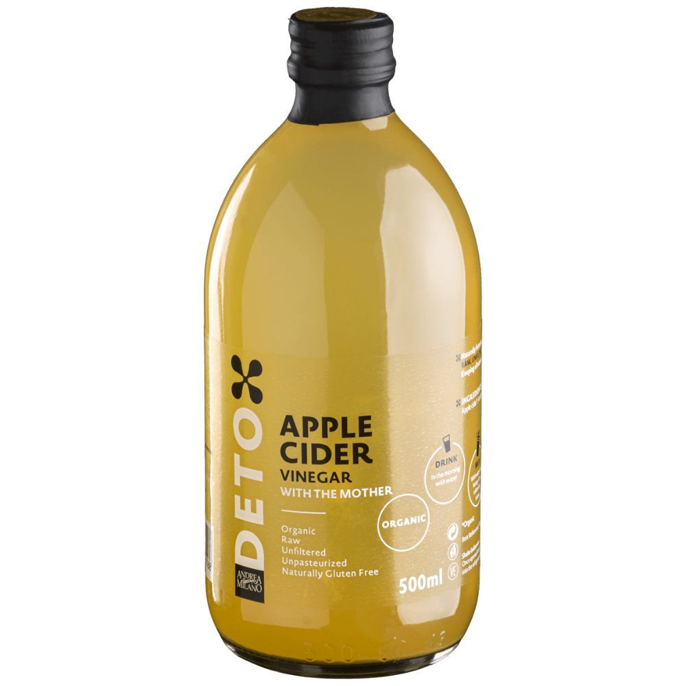 Andrea Milano Deto - Apple Cider Vinegar W/ The Mother 500ml