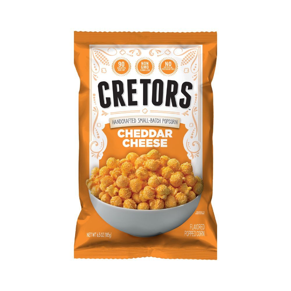 G.H Cretors - Just The Cheese Corn - 6.5oz/185g - Pack Of 2