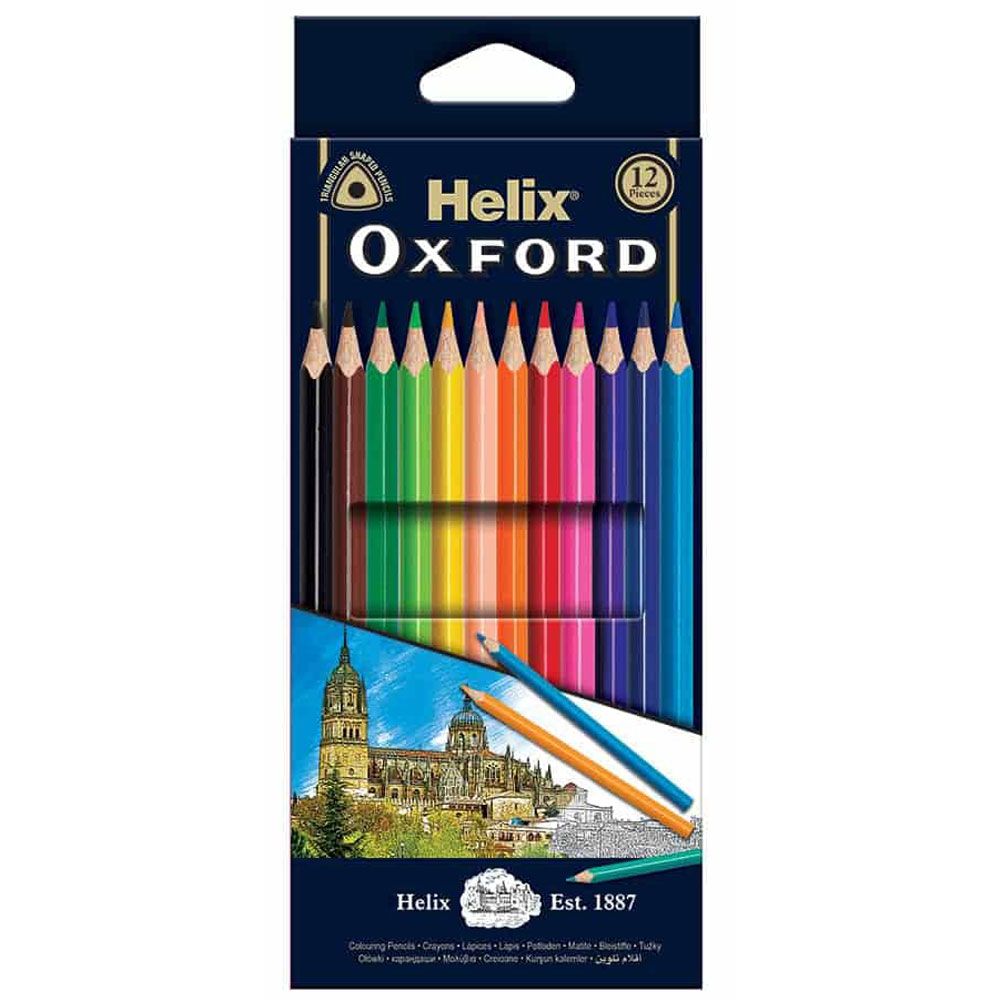 Helix Oxford - Colouring Pencils - Pack of 12