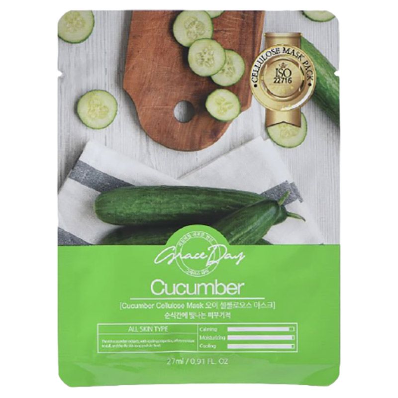 Grace Day - Traditional Oriental Mask Sheet Cucumber