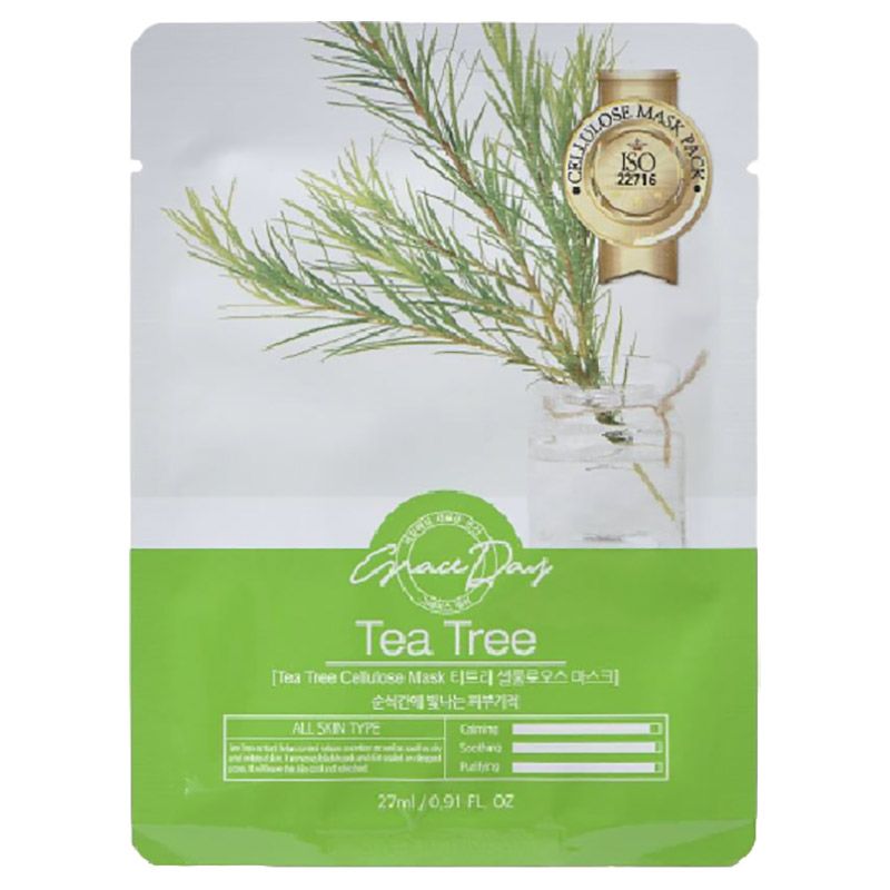 Grace Day - Traditional Oriental Mask Sheet Tea Tree 