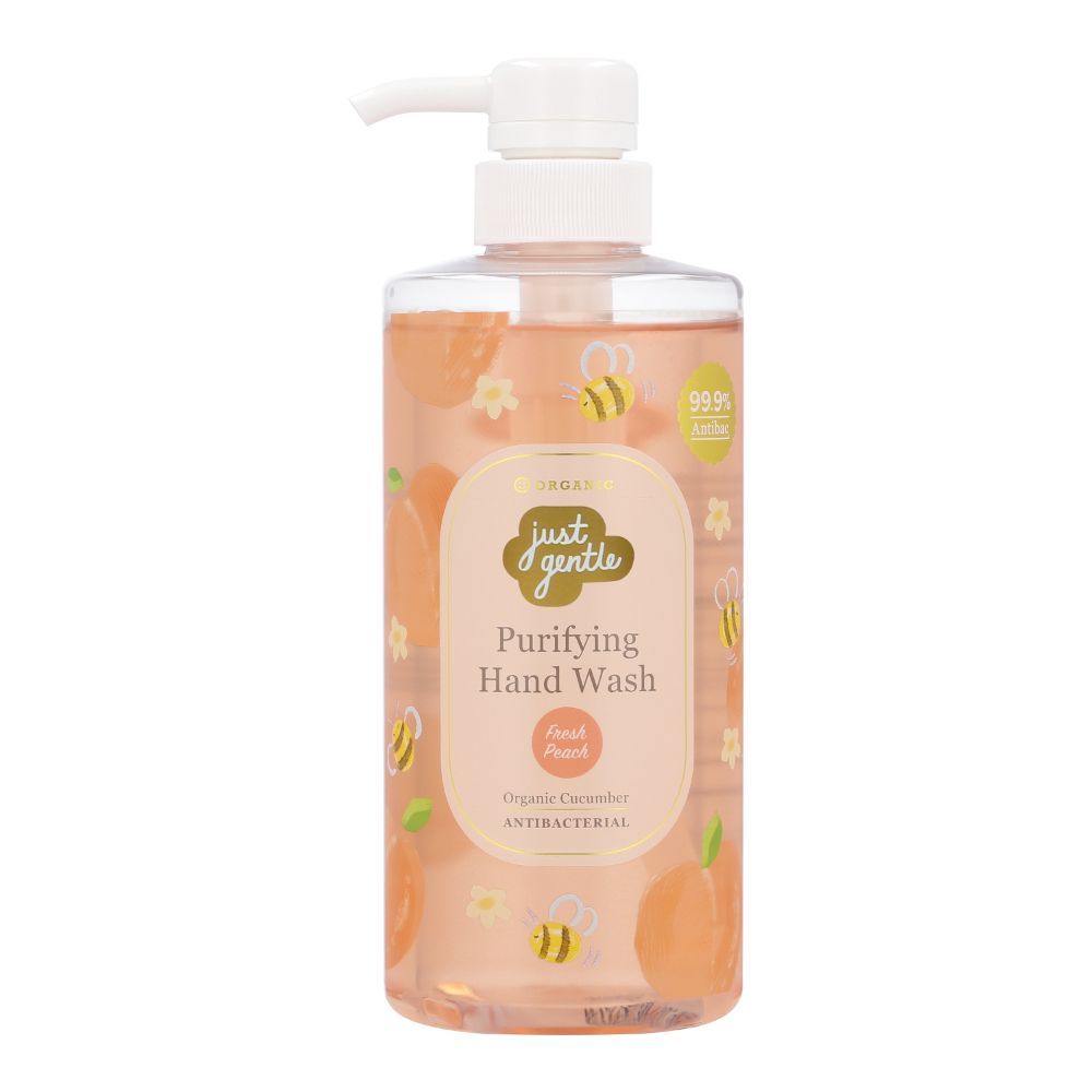 Just Gentle - Purifying Hand Wash - Fresh Peach 500 ml