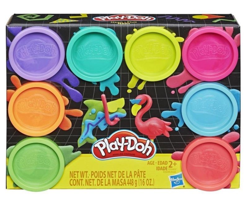 PlayDoh - 8 Pack Neon