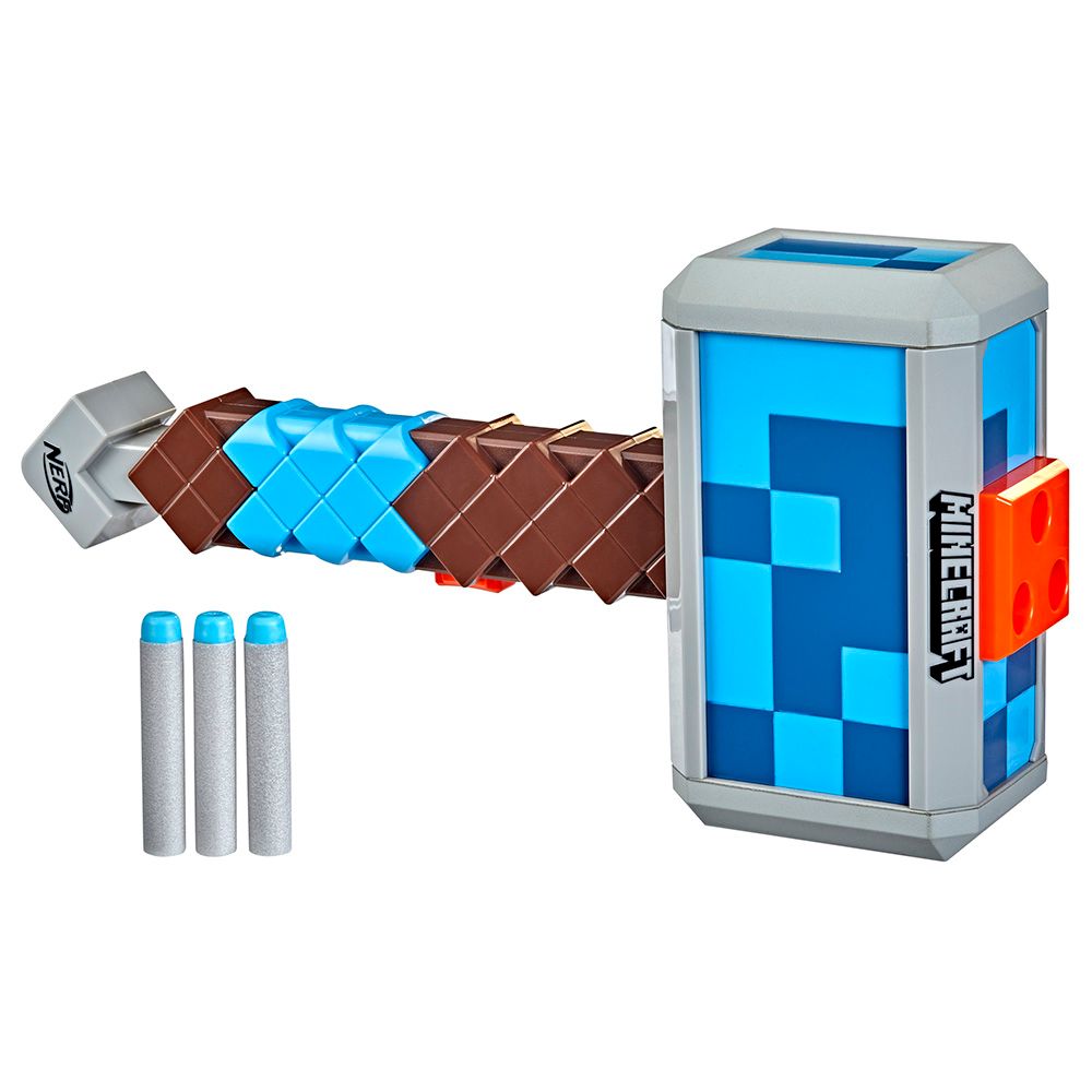 Nerf - Minecraft Stormlander Dart Blasting Hammer