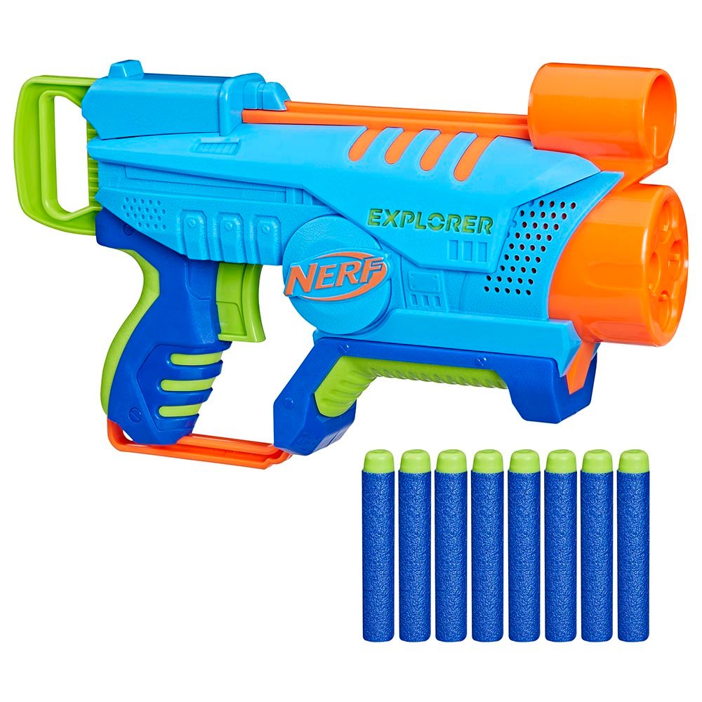 Nerf - Elite Junior Easy Play Explorer Foam Blaster