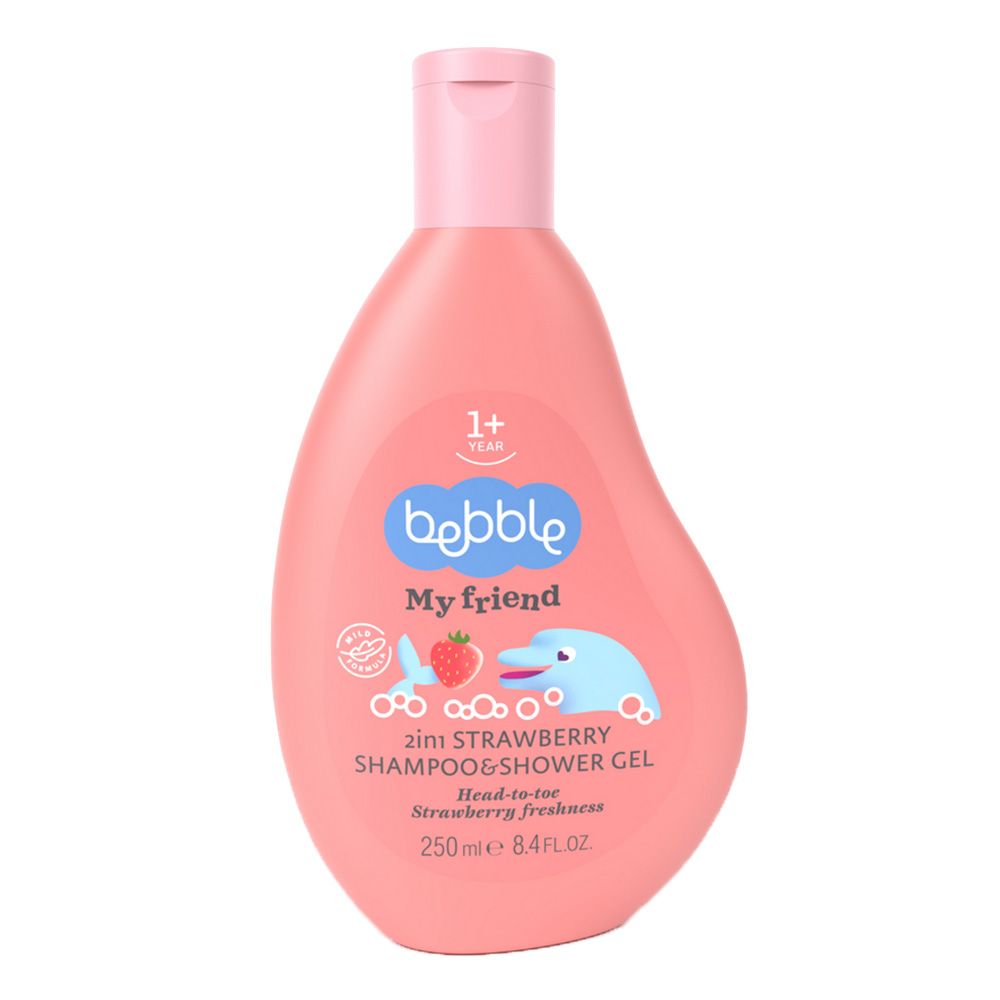 Bebble - 2In1 Strawberry Shampoo & Shower Gel 250ml