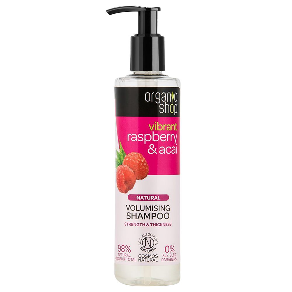 Organic Shop - Vibrant Raspberry & Acai Hair Shampoo 280ml