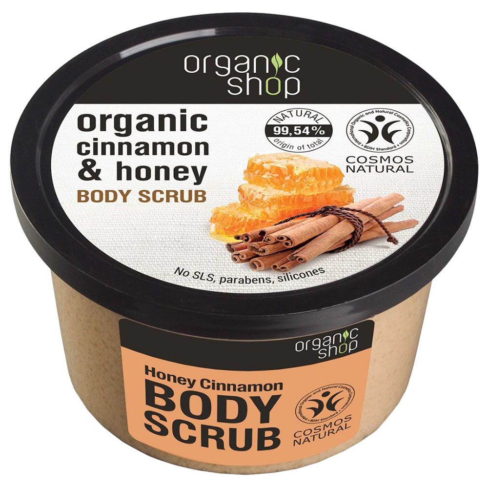 Organic Shop - Body Scrub Honey & Cinnamon 250ml