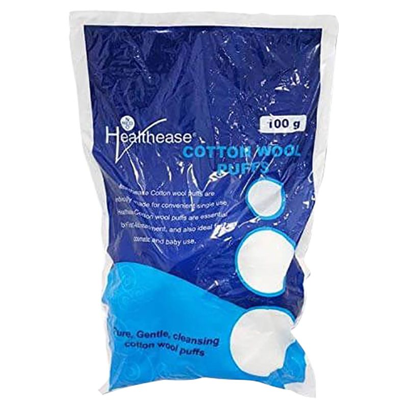 Healthease - Cotton Wool Puffs 100g