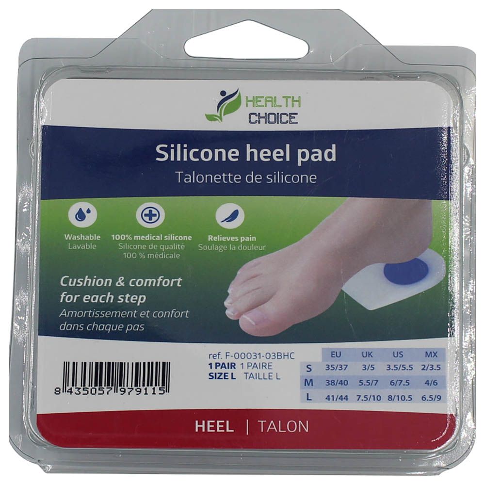 Health Choice - Silicone Heel Protector - Small